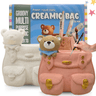 Craftopedia Lets Paint ceramic bag vase - Bear - CR12P