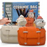 Craftopedia Lets Paint ceramic bag vase - Puppy - CR11P
