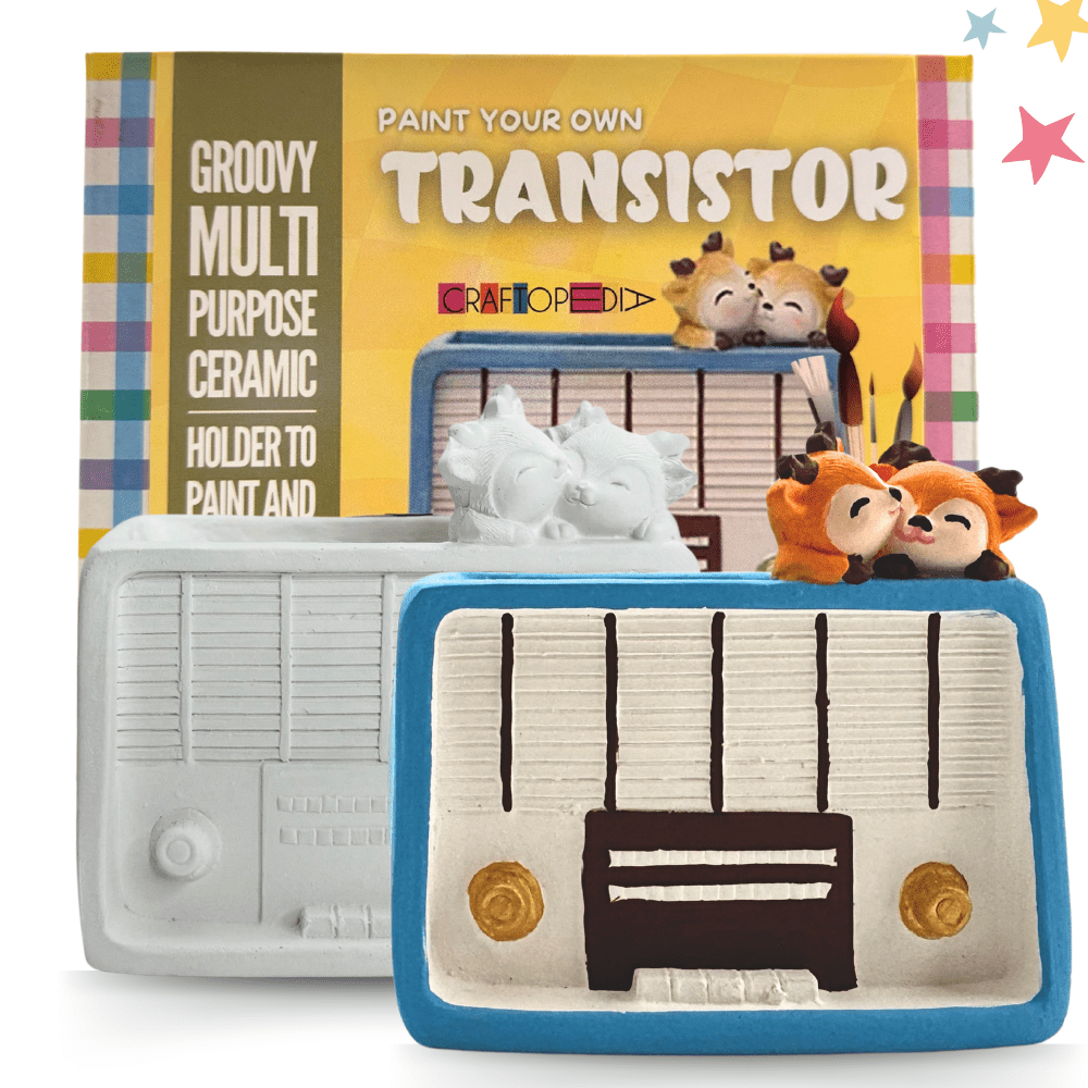 Craftopedia Paint Your Own Ceramic – Transistor - CR07P