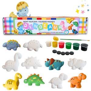 Craftopedia Paint Your Own Fridge Magnet Kit - Dino Magnet - CR13T