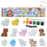 Craftopedia Paint Your Own Fridge Magnet Kit - Farm Animal Magnet - CR17T