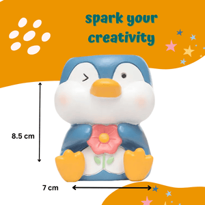 Craftopedia Paint Your Own Planter – Penguin - CR03P