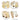 Cream 3D Eared Bear full sleeves jumpsuit Romper for tiny toddlers - 6 - 12 Months Kids Clothing