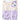Cream and Purple Strawberry Print Sweatshirt & Pants 2pcs set for Kids - 2 - 3 Years Kids Clothing