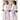 Cream and Purple Strawberry Print Sweatshirt & Pants 2pcs set for Kids - 2 - 3 Years Kids Clothing