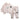 Cream & Black Letter B Monogram 3 Pcs Track Suit Set For Toddlers And Kids - 3 - 4 Years Kids Clothing