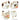 Cream Brown 3d Ear Reindeer theme full sleeves jumpsuit Romper for tiny toddlers - 6 - 12 Months Kids Clothing