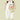 Cream Brown 3d Ear Reindeer theme full sleeves jumpsuit Romper for tiny toddlers - 6 - 12 Months Kids Clothing