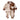 Cream & Brown Dotted Teddy, 2pcs Tracksuit Set for Kids - 2 - 3 Years Kids Clothing