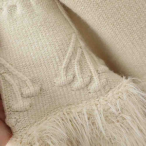 Cream Furry Knitted cardigan Sweater for Kids - 2 - 3 Years Winter Wear