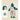 Cream & Green Dragon Ball Raincoat for Kids. - 5 - 6 Years Monsoon Wear