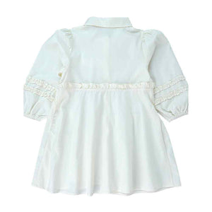 Cream Sunflower Style Smart Casual and Partywear for Girls - 3 - 4 Years Kids Clothing