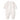 Cream Teddy Heart and Moon, Full Sleeves Jumpsuit Hoodie Romper for Tiny Toddlers - 6 - 12 Months Winter Wear