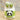 Cream Two way Lid Style Panda theme Stainless Steel Kids Water Bottle,660ml - Back To School