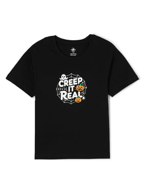 The Mom Store - Halloween Costumes - Creep It Real Family T-shirt - Combo of 3 T-shirts - TWN3 - CRPIRL