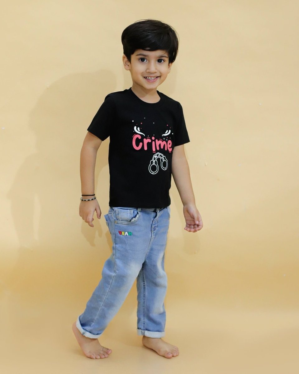 Crime Partners Family Baby T-shirt - TWNKD-CP-SS-0-6
