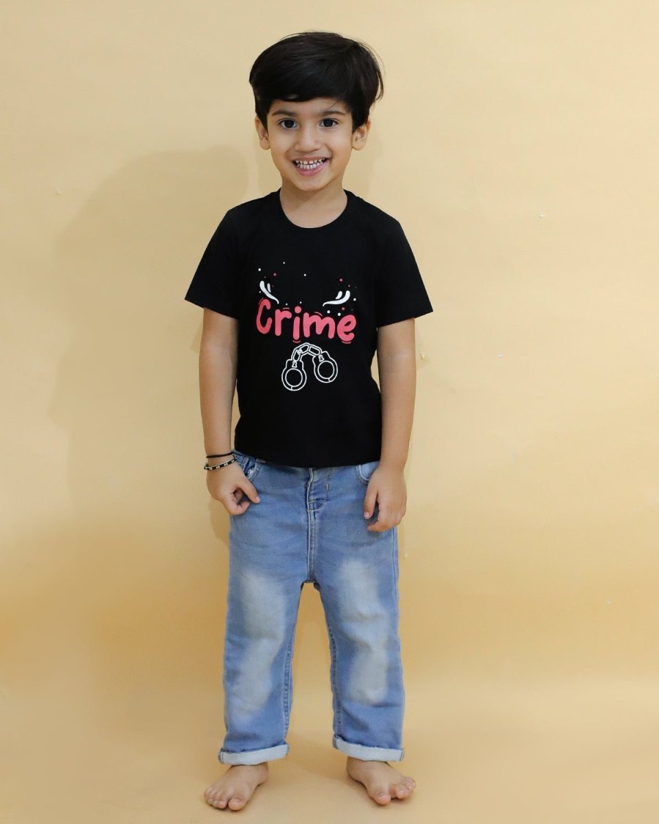 Crime Partners Family Baby T-shirt - TWNKD-CP-SS-0-6