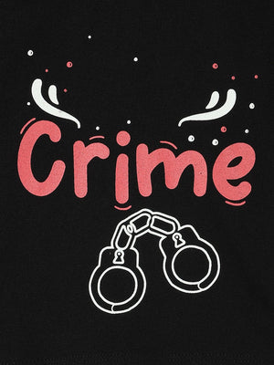 Crime Partners Matching Family T-shirt - Set of 3 - Twinning Combo