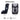 R for Rabbit Jumping Jack Grand Baby Car Seat- Black Grey