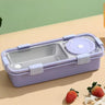 CuddleNest Bento - Style Stainless Steel Lunch Box - Lunch Box_7106_2 Com_Purple