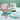 CuddleNest Blue Astronaut Bento Lunch Box for Kids – Airtight, Leakproof, Includes Spoon & Sauce Container