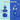 CuddleNest Cool Robot Kids’ Water Bottle – 450ml, Insulated & Travel - Friendly with Mini Toys! - Water_Bottle_Robot_Blue_21*8*8