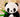 CuddleNest Cuddly Panda Mom and Baby Plush Toy Set – Soft Hugging Stuffed Animals with Bamboo Accent - Panda With Baby Panda & Leaf_White_38*22*18