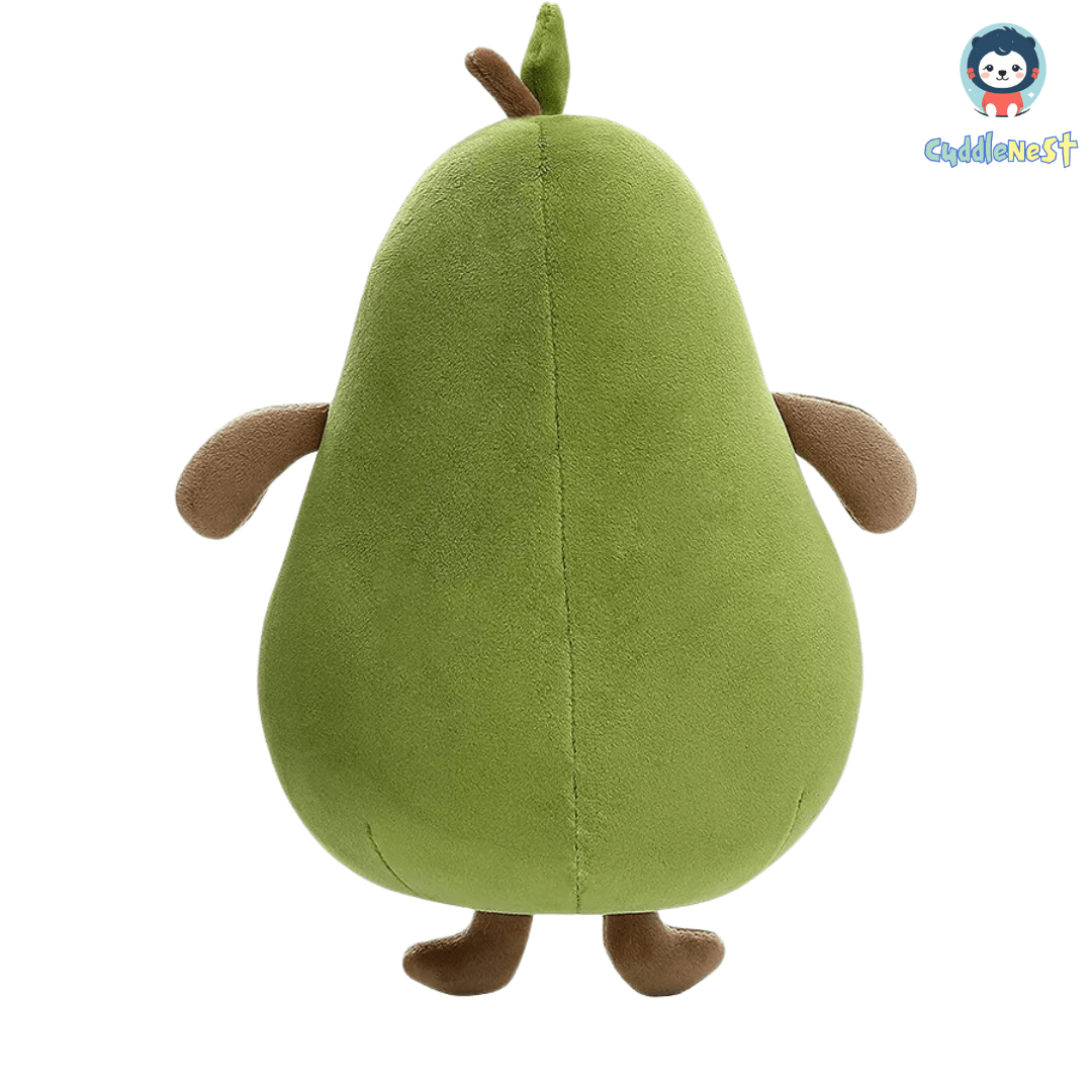 CuddleNest Cute Avocado Teddy Bear Plush Soft toy, Lovable, Huggable toy | Birthday Gifts - 40 cm - Avo_40_Green