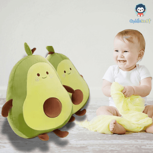 CuddleNest Cute Avocado Teddy Bear Plush Soft toy, Lovable, Huggable toy | Birthday Gifts - 40 cm - Avo_40_Green