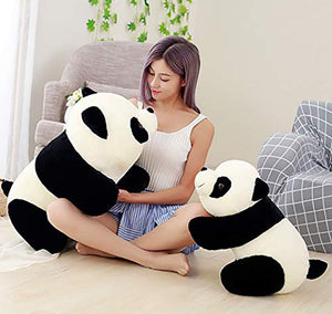 CuddleNest Cute Panda Soft Toy | Adorable Plush Soft Toy for Kids | Cute Stuffed Toy Home Decor (Lying Panda) - Lying_Panda_25*15*10