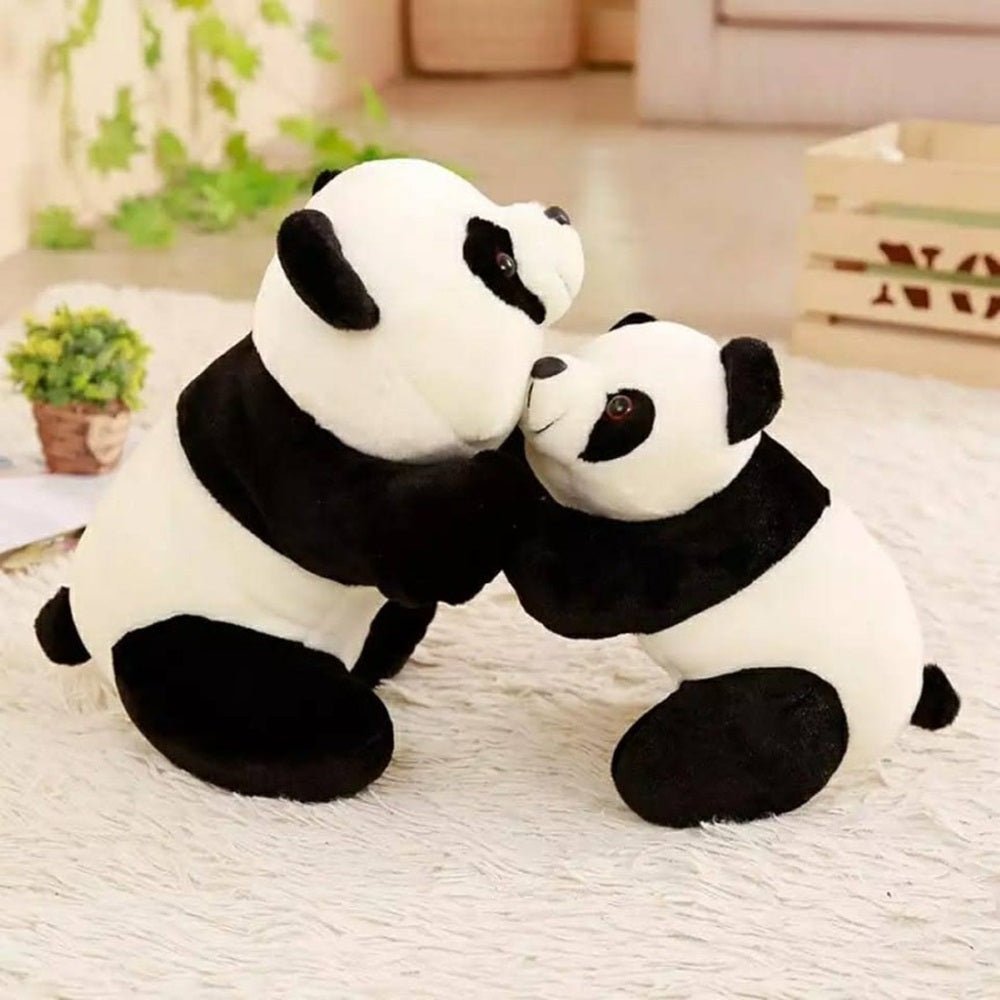 CuddleNest Cute Panda Soft Toy | Adorable Plush Soft Toy for Kids | Cute Stuffed Toy Home Decor (Lying Panda) - Lying_Panda_25*15*10