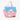 CuddleNest Kids Lunch Tote – Dual Colour, Insulated, Waterproof Food Storage Bag with Adorable Animal Prints for Girls & Boys (Sky Blue & Pink) - Lunch Box Bag_Blue_Woof_40*26*14