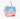 CuddleNest Kids Lunch Tote – Dual Colour, Insulated, Waterproof Food Storage Bag with Adorable Animal Prints for Girls & Boys (Sky Blue & Pink) - Lunch Box Bag_Blue_Woof_40*26*14