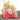 CuddleNest Mermaid Doll Soft Toy 30 cm - Red - Soft Toys