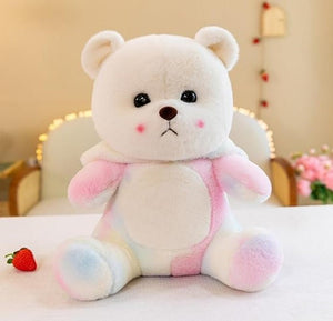 CuddleNest Pastel Rainbow Teddy Bear 28 cm | The Mom Store - Soft Toy