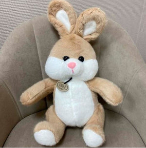 CuddleNest Plush Bunny Soft Toy | Cuddly Rabbit Teddy for Kids, Baby Girls & Gifting - Bugs Bunny_Brown
