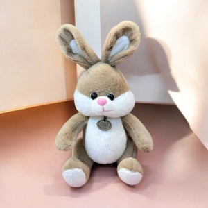 CuddleNest Plush Bunny Soft Toy | Cuddly Rabbit Teddy for Kids, Baby Girls & Gifting - Bugs Bunny_Brown