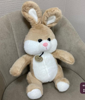 CuddleNest Plush Bunny Soft Toy | Cuddly Rabbit Teddy for Kids, Baby Girls & Gifting - Bugs Bunny_Brown