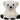 CuddleNest Plush Polar Bear Soft Toy | White Stuffed Animal with Black Paws - Polar Bear_White
