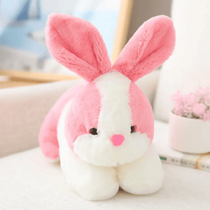 CuddleNest Rabbit Soft Toy 30 cm | Extra Soft Plush Stuffed Animal | Adorable Gift for Kids - Rabbit_32_Pink