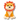 CuddleNest Simba Soft Toy Adorable Sunflower Lion Kids | Cute Stuffed Toy for Kids - B.Lion_40_Orange