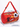 CuddleNest Soccer Goal! Red Kids Sports Barrel Duffle Bag - Kids & Baby Bags