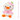 CuddleNest Soft Plush White Pink Duck Toy - Height: 30 cm - White_Duck_30*24*19