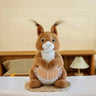CuddleNest Squirrel Stuffed Animal Soft Toy | Brown Plush Toy with Apron & Tufted Ears - Squirrel_Brown