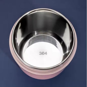 CuddleNest Stainless Steel Thermal Soup Cup Lunch Box – 530 ml | Insulated, Leakproof Food Jar with Spoon for Kids & Adults | Travel, Office, School Use | Spill-Proof & BPA-Free (Green)