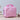CuddleNest Travel Vanity Case for Women – Durable Hardshell Cosmetic Bag with Lock, Strap & Zipper - Vanity Bag_Withlock_Kids_Pink_30*30*15