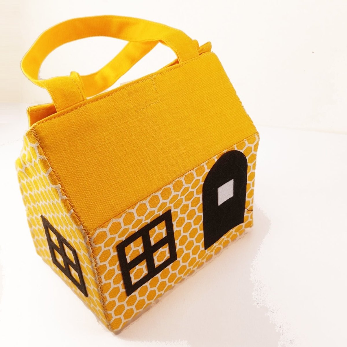 CuddlyCoo Fabric Doll House- House - CCDOLLHOUSEBAGHOUSE