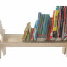CuddlyCoo Stackable Book Shelf - Beige - BOOKSHELFSTACK