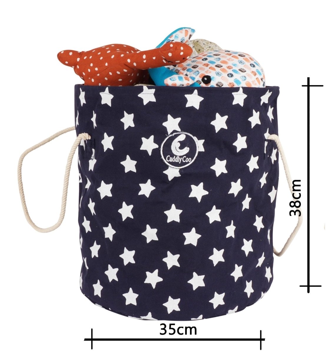 CuddlyCoo Storage Bag - Blue Star - CCSBBS
