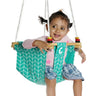 CuddlyCoo Toddler Swing - Sea Green Zig Zag - TODSWISG